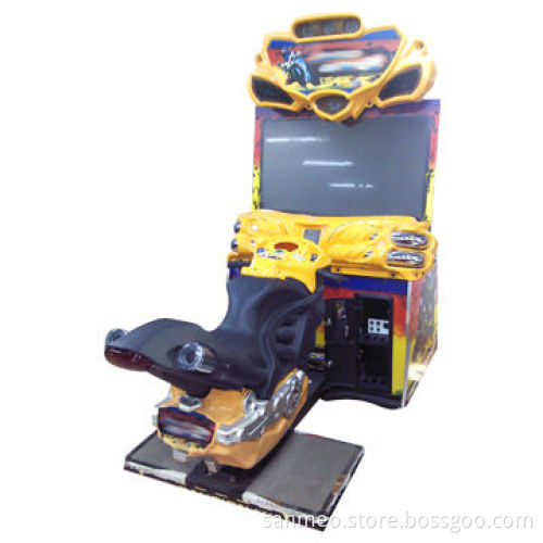 Moto Arcade Game Machine, High Resolution Widescreen, Innovative Video for Moto Simulation Game